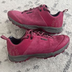 Icebug Birch RB9X Trail Walking Shoes Zinnia Pink Womens Size 6.5 Leather Hiking